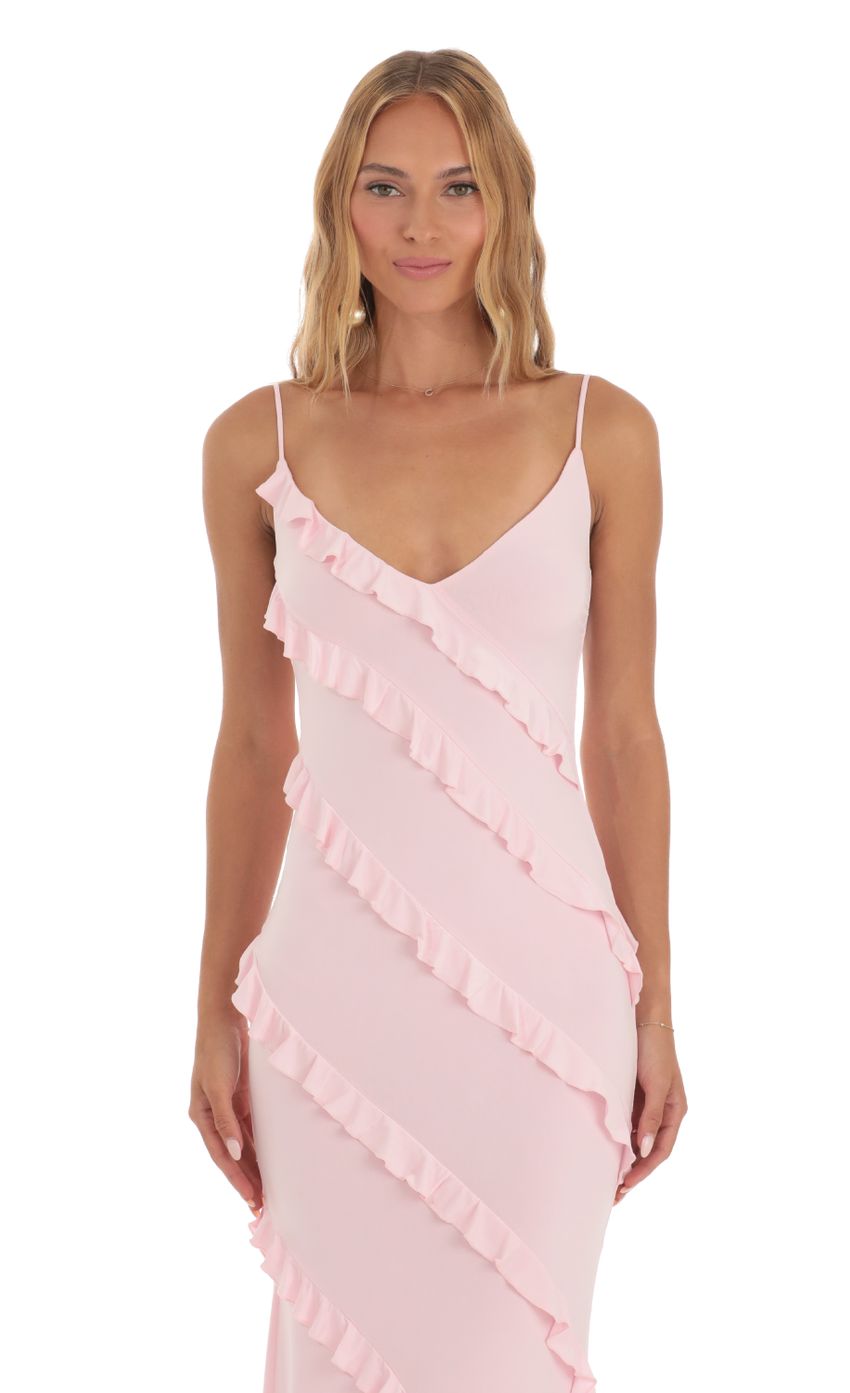 Ruffle Maxi Dress