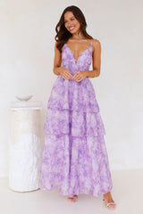 Fashion Flair Maxi Dress Lilac